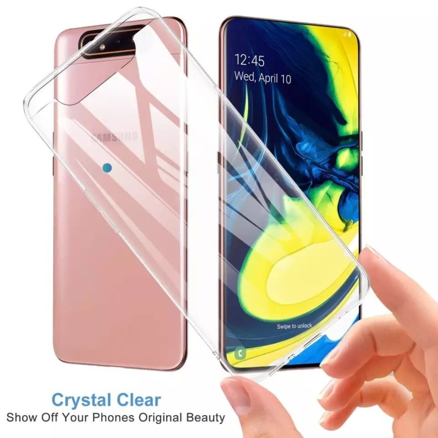 CASE SAMSUNG A80 2019 Silicone Clear Ultrathin Slim Fit Case