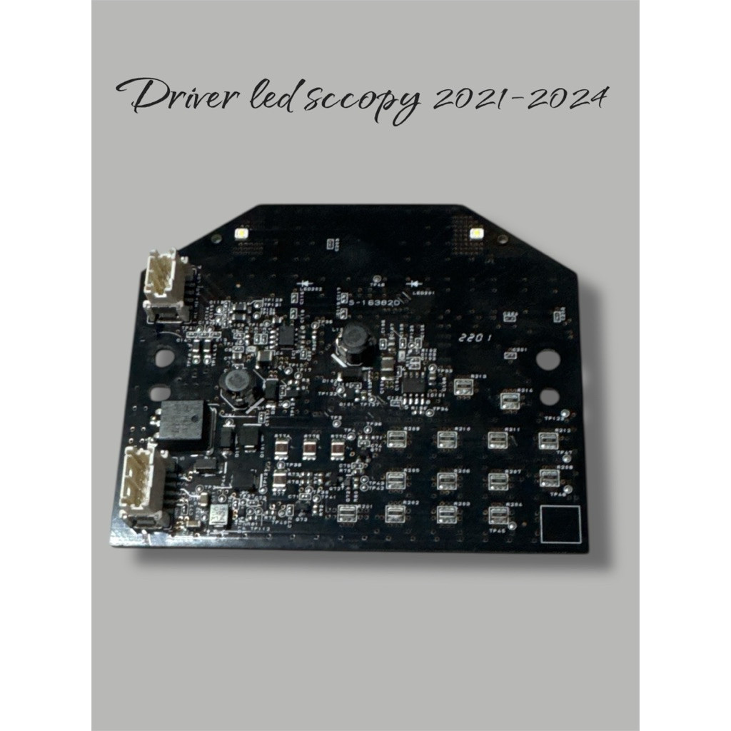 modul pcb led driver led lampu depan scoopy 2021-2024