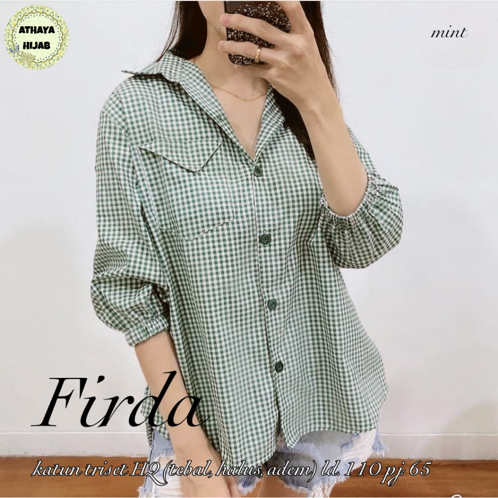 Fashion Wanita HQ  FIRDA BLOUSE From AtHAYA