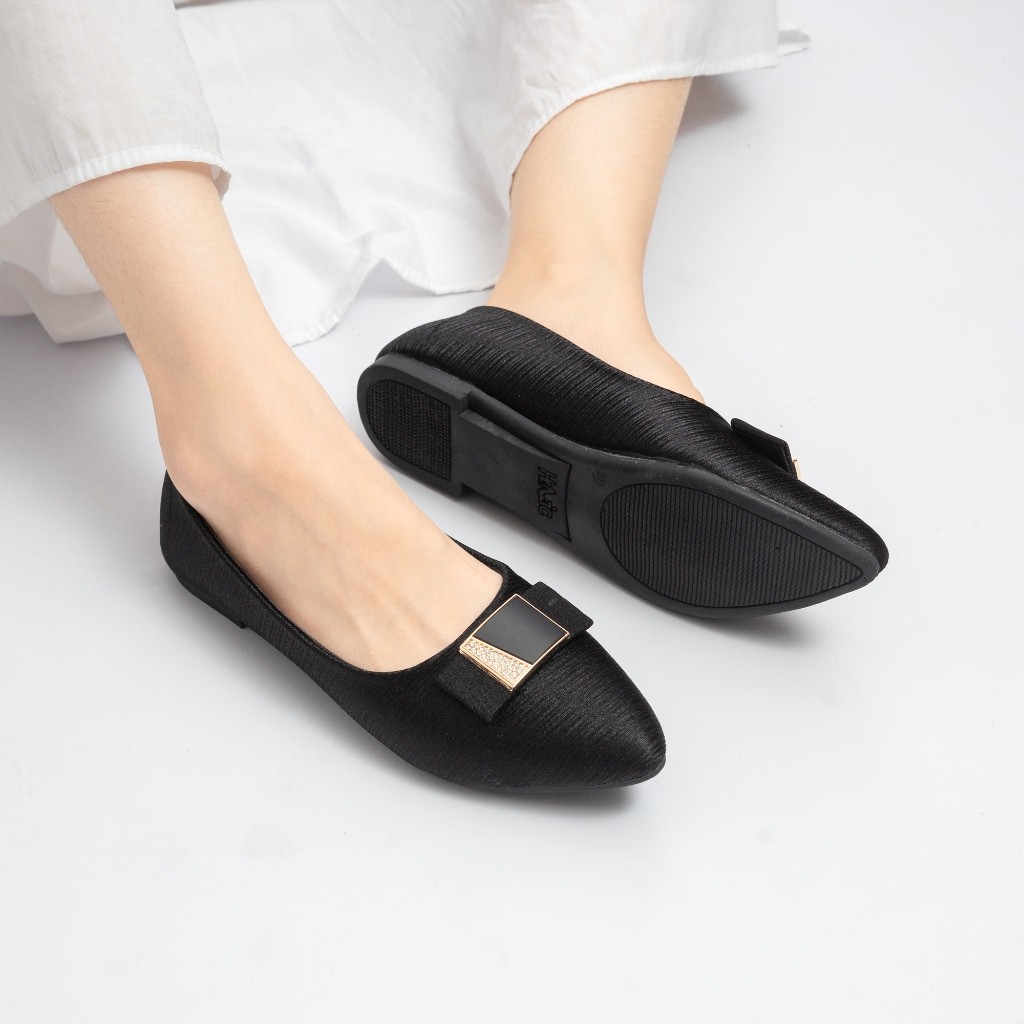 GOLIASPOTSHOP  Holic Lisa 01 Sepatu Wanita Sepatu Kerja Flatshoes