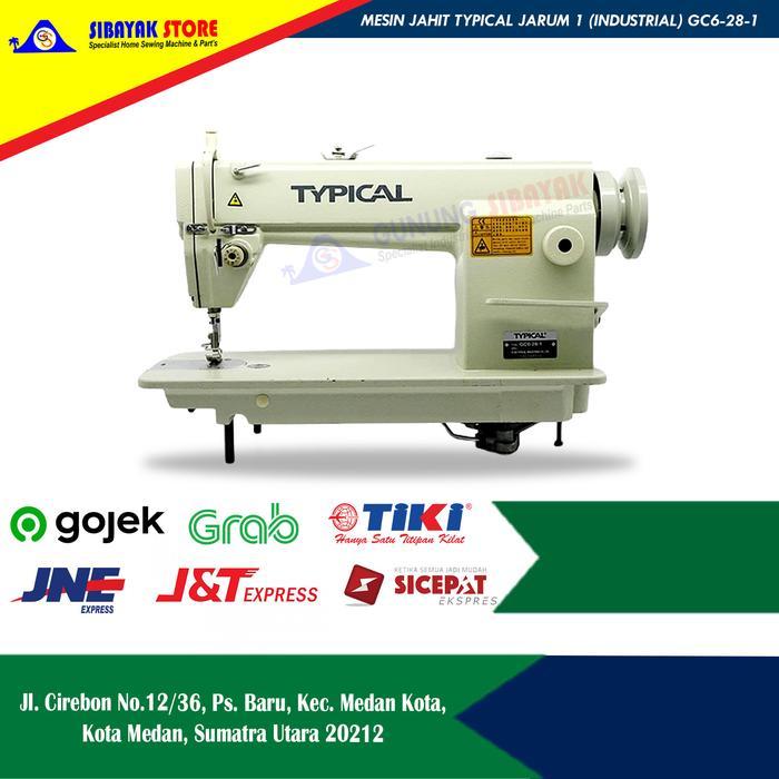 Mesin Jahit Typical jarum 1 (industrial) GC6-28-1