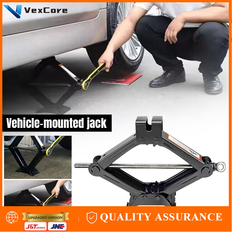 VexCore| Dongkrak Mobil Hemat Tenaga Kerja Mobil Kunci Engkol Tangan Kecil Dongkrak Hidrolik