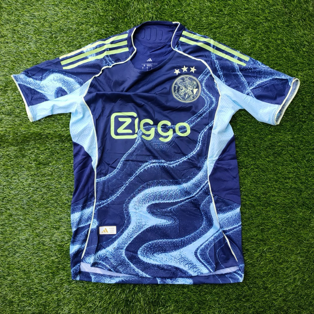 (PLAYER ISSUE) Jersey Bola AJAX AWAY 2025/2026 Player Version New
