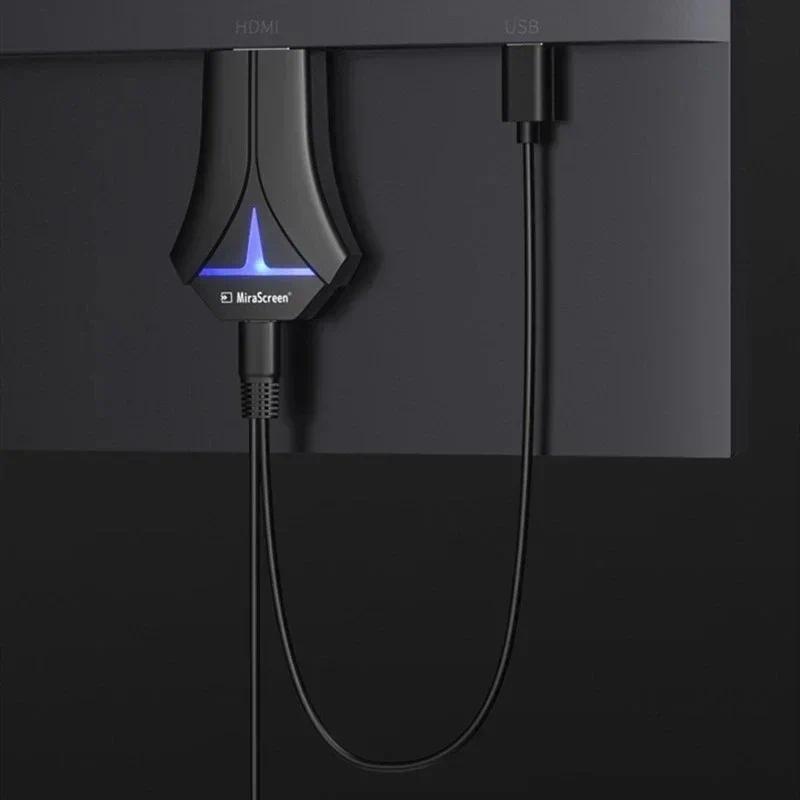 Mirascreen K12 TV Stick Wifi splay Receiver compatible Adapter Stream Cast Mirror Screen Airplay Mir