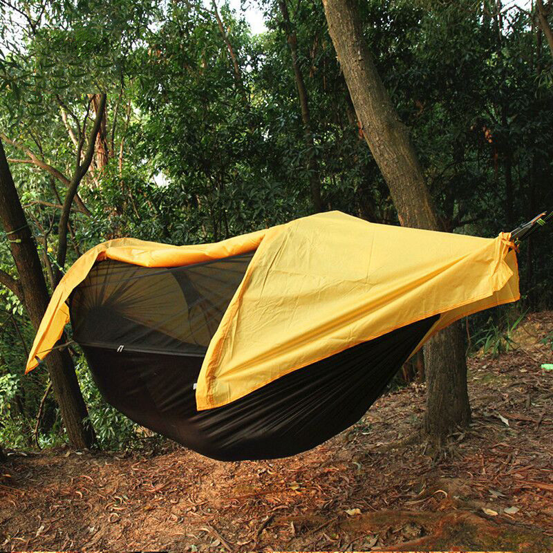 Traveler mosquito net hammock outdoor camping waterproof hammock hiking camping integrated tent