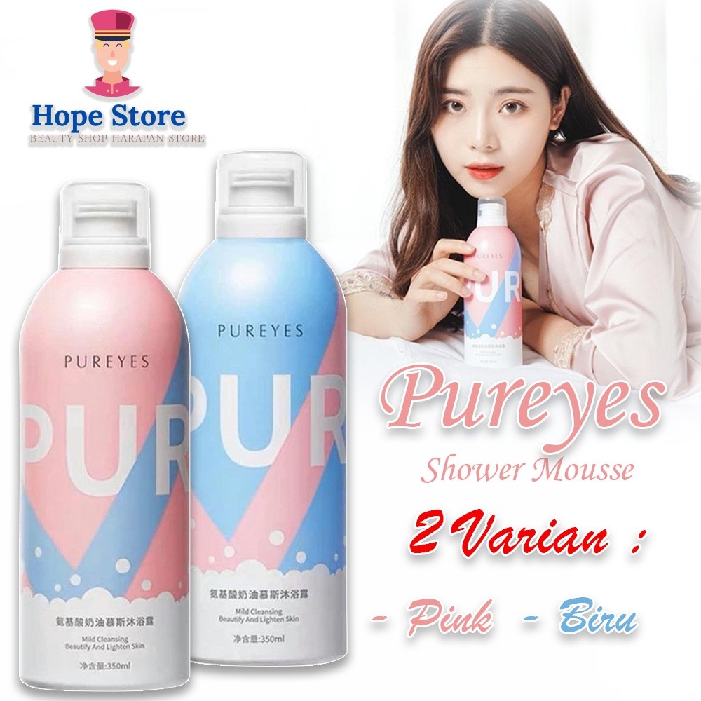 Hope Store - Pureyes Shower Gel Foam Sabun Pemutih Kulit Badan ORIGINAL