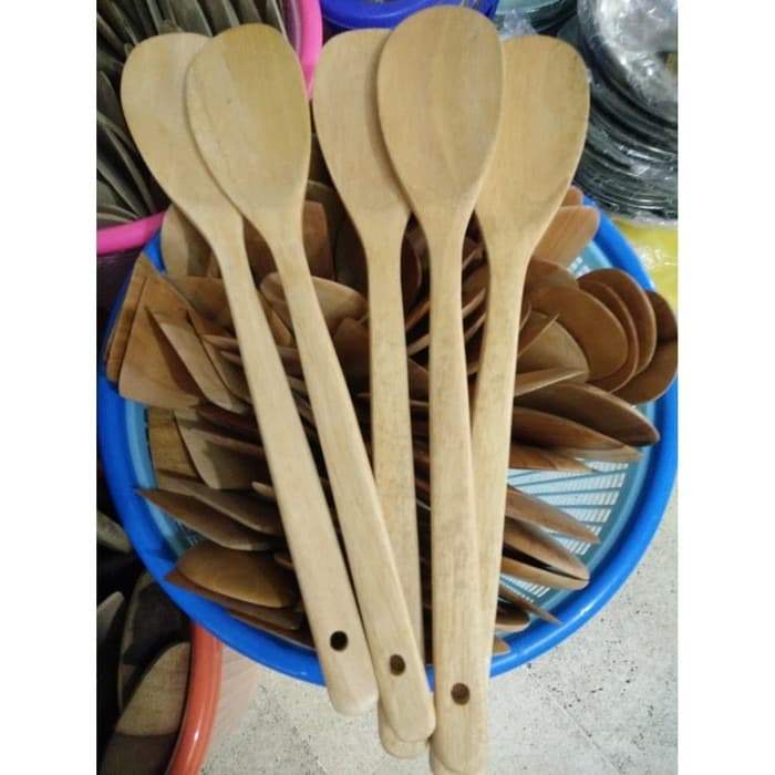 Susuk Penggorengan Kayu  Bulat/ Sodet /Susuk Kayu Bulat Termurah