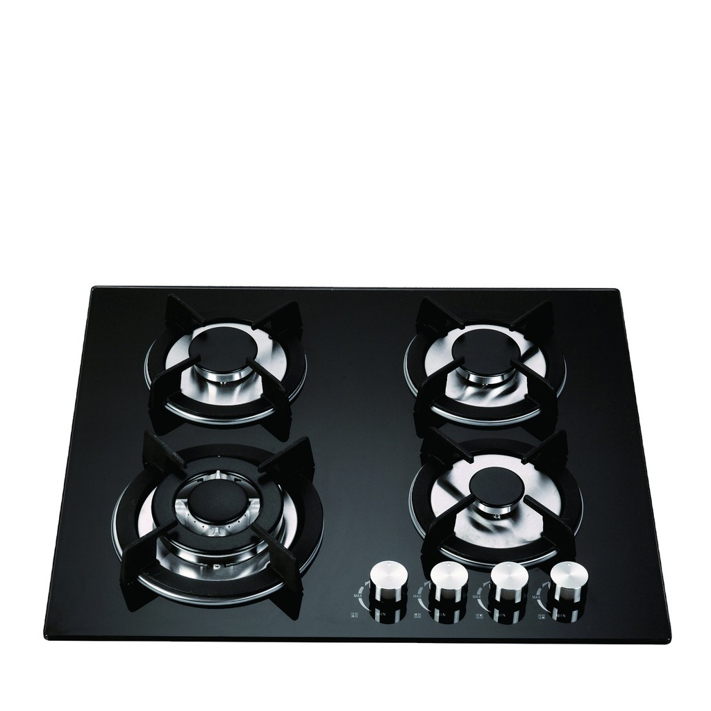 OEM/ODM 4 Burner Glass Kitchen Gas Stove / 4 Burner Cooker Hob