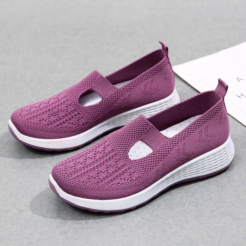 LVR Tiffany Sepatu Rajut Wanita Sepatu Slip On LV0156