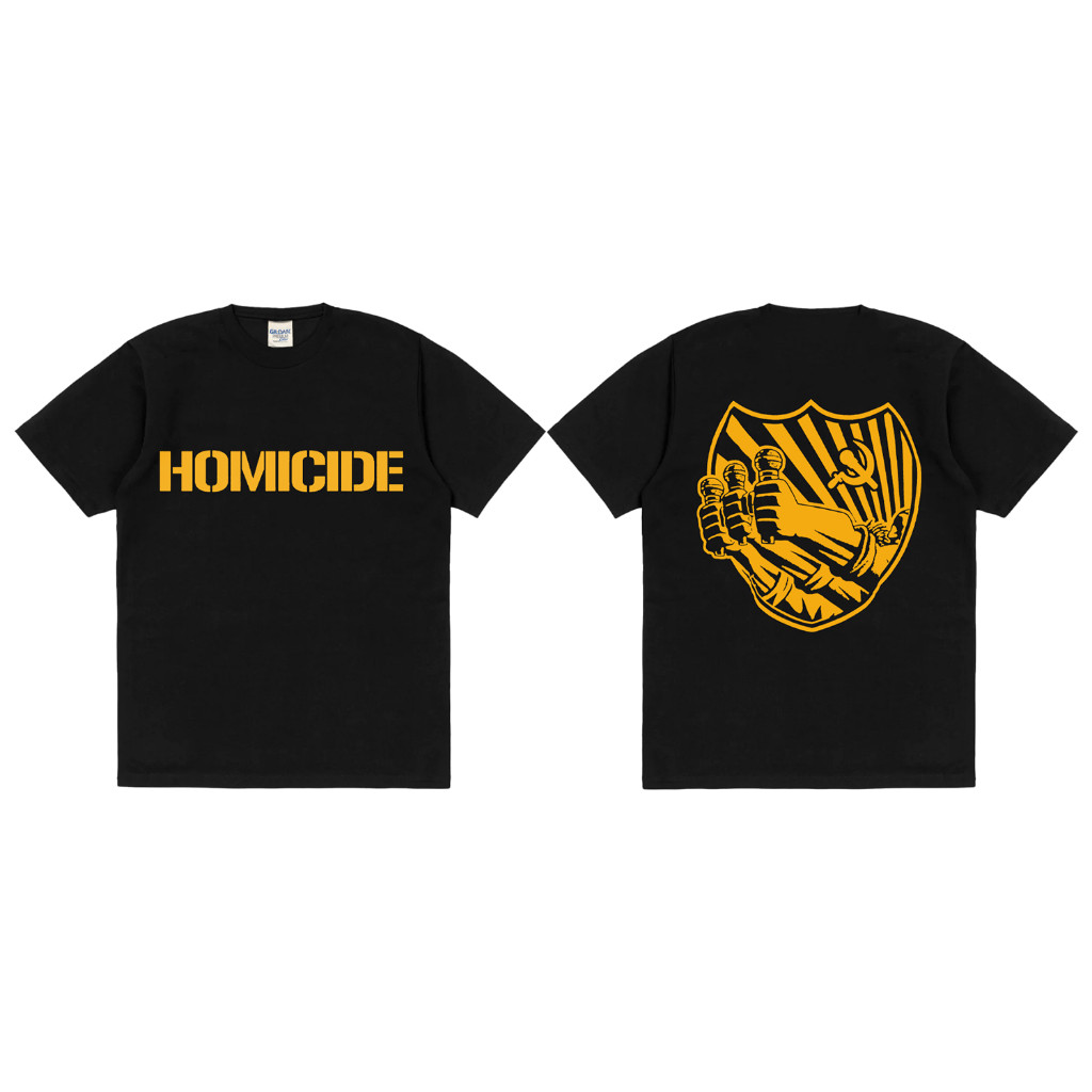 T-shirt Band Homicide - UFont