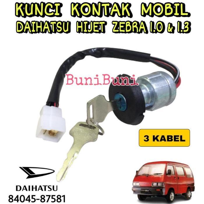 Kunci Kontak Mobil ZEBRA / Starter Switch Mobil Hijet ZEBRA 1.0 S88 & 1.3 S89