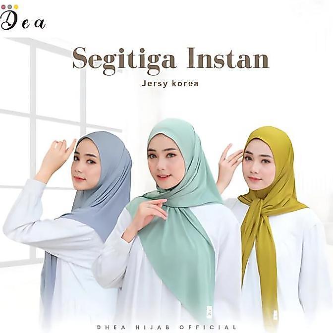 Pilihan - Hijab Instan Segitiga Jersey/Jilbab Segitiga Instan Jersey Super