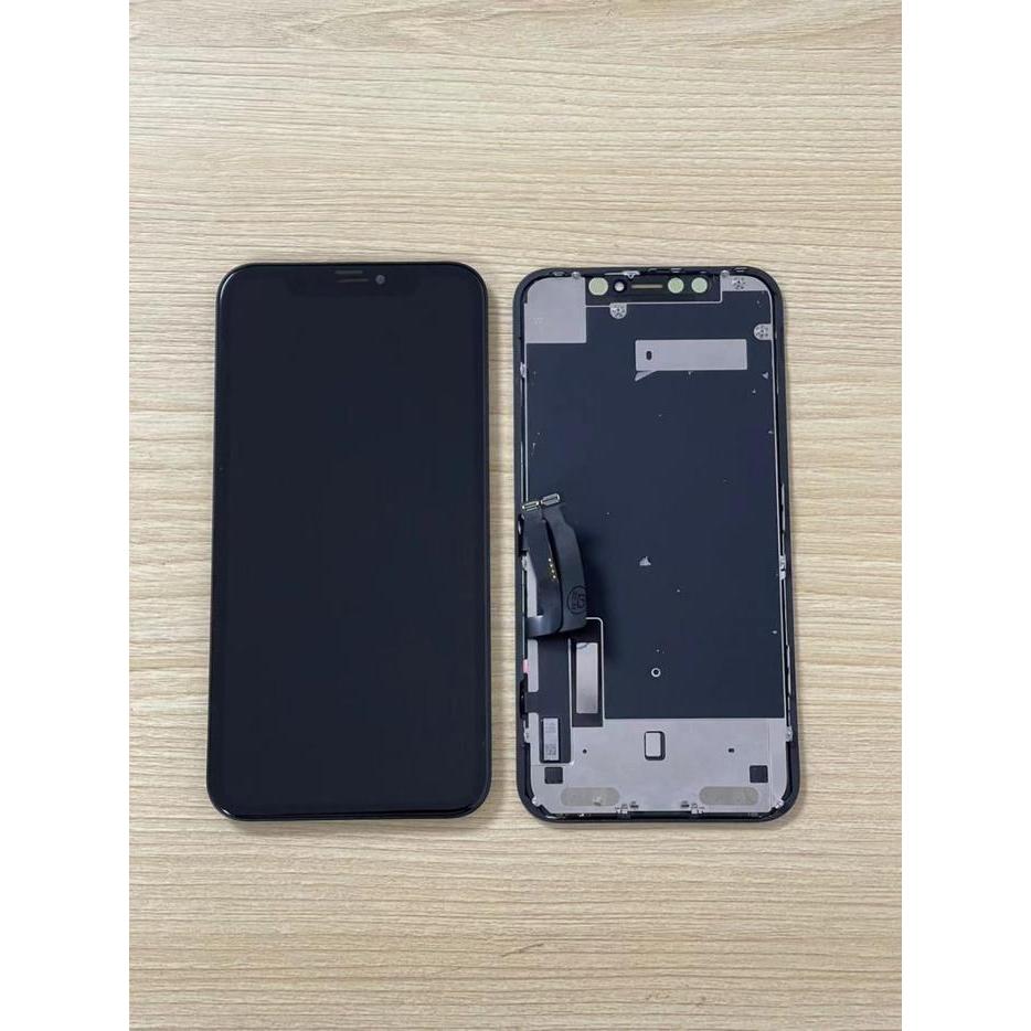 LCD Iphone XR Original Copotan Minus Minor Random Layak Pakai - Hitam
