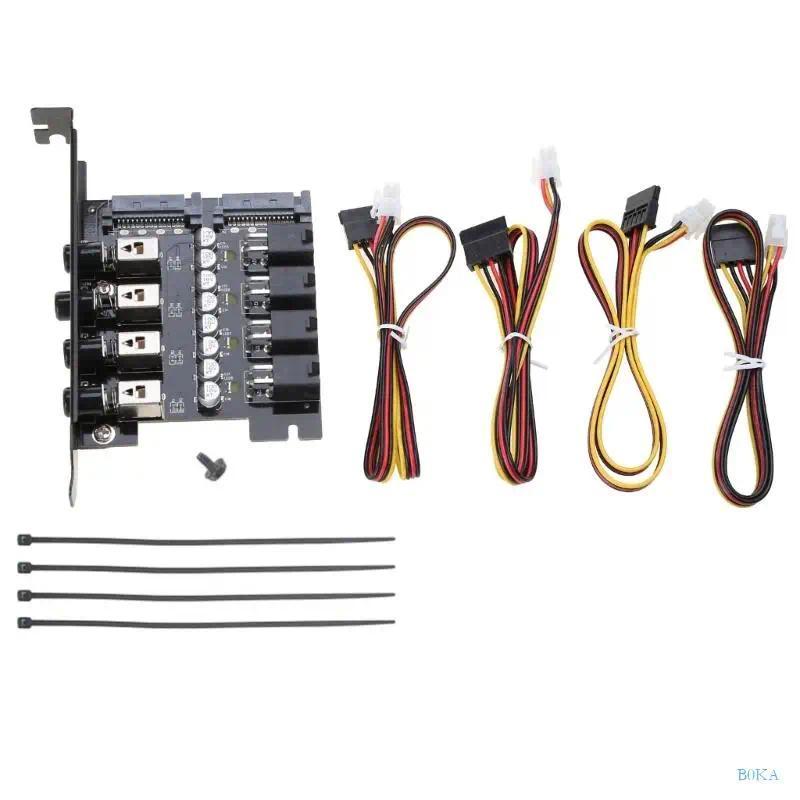 B0KA Computer PCI Expansion Card Slot Rack Hard sk Bracket Ssd Hard