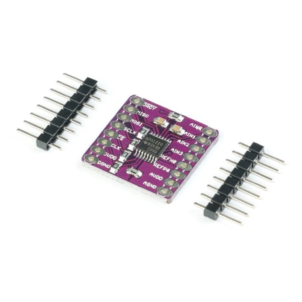 CJMCU-1220 ADS1220 ADC Low Power 24 Bit Precision Analog to Digital Converter SPI Module