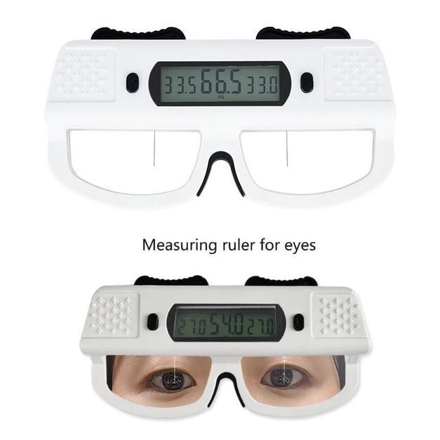 Digital PD Meter Otomatis Pupilometer Optik Ruler Penggaris PD Measurement Alat Ukur Titik Mata