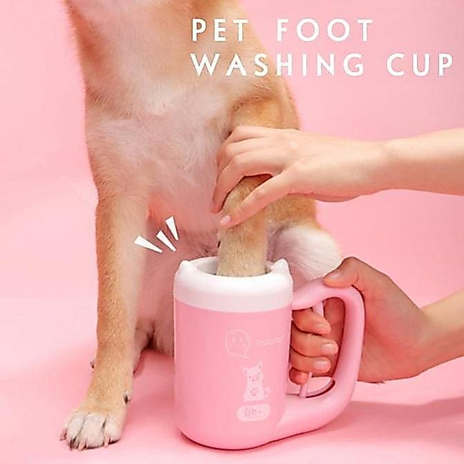 BJ Dog Paw Cleaner Mesin Cuci Hewan Peliharaan Gelas Portable Alat Pembersih Kaki Anjing Foot Washer