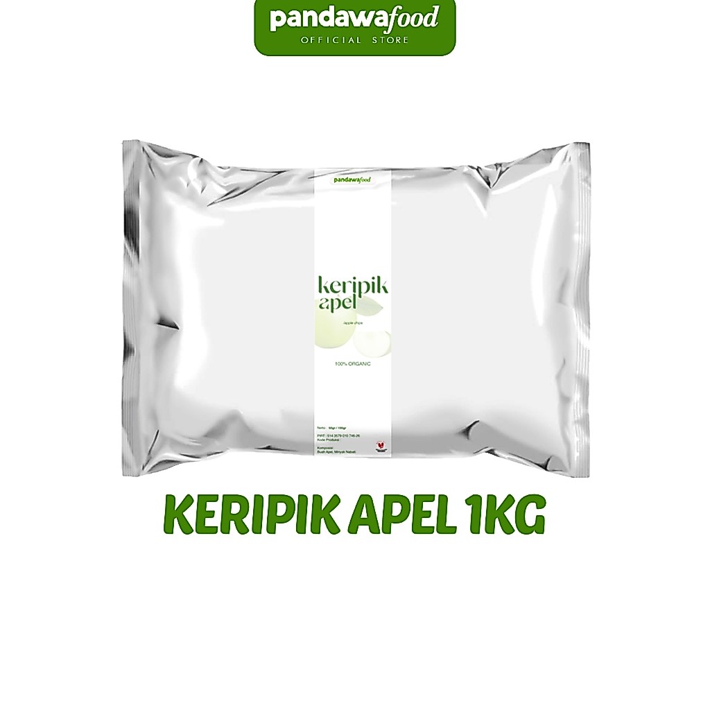 NEW  Keripik Apel 1Kg / Keripik Buah Apel Khas Malang / Oleh-Oleh Khas Batu Malang / Keripik