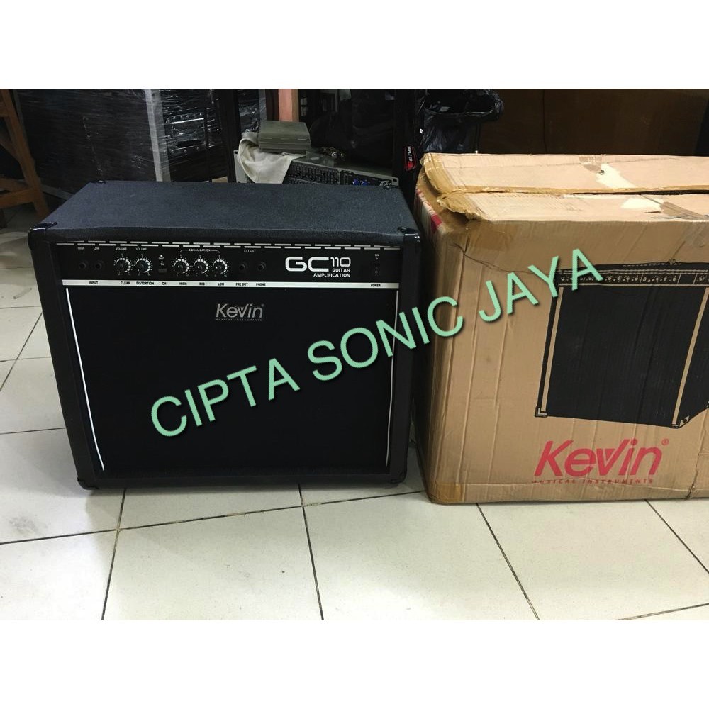 (HARGA TERBAIK) ampli gitar 12 inch kevin GC 110 / GC110 - KUALITAS TERJAMIN