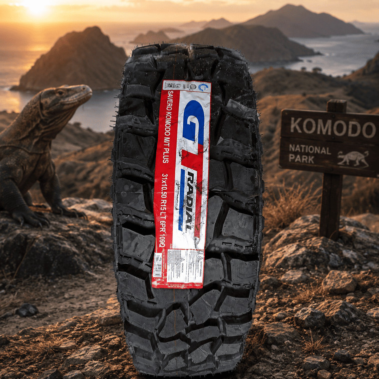 GT KOMODO MT PLUS 31x10.5 R15 - Ban Mobil Offroad