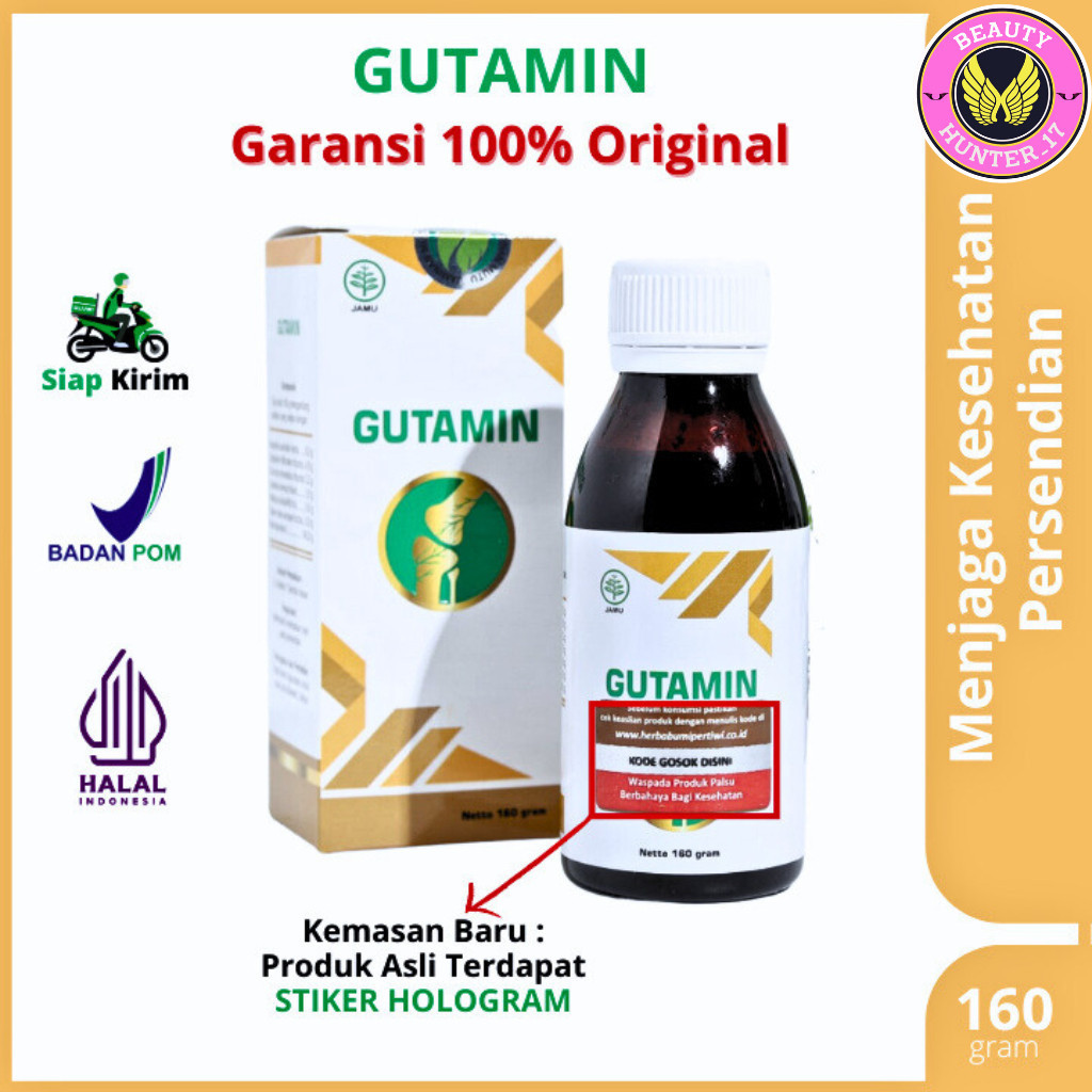 Madu Herbal Alami Gutamin Menjaga Kesehatan Persendian Obat Kebas Kesemutan Dan Keram Terlaris Herba