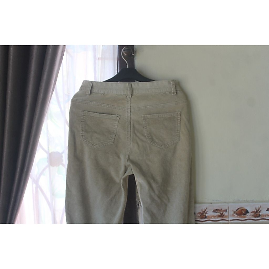 celana corduroy preloved