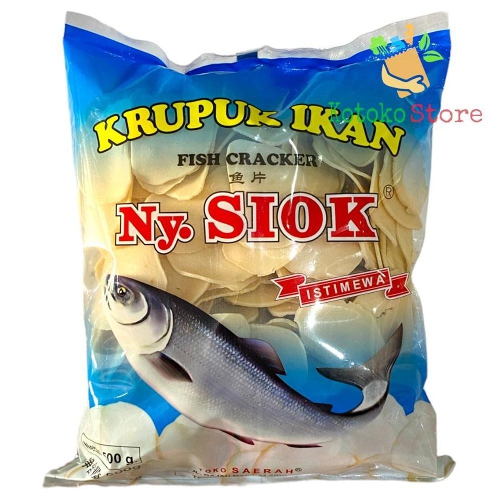 KERUPUK IKAN NY. SIOK / NY SIOK KERUPUK IKAN 500GR