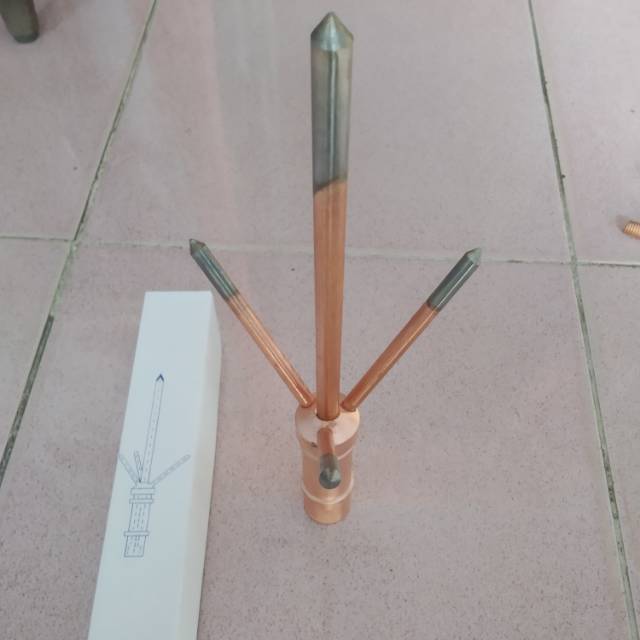 PROMO Grosir Tombak Trisula / Penangkal petir trisula TERLARIS