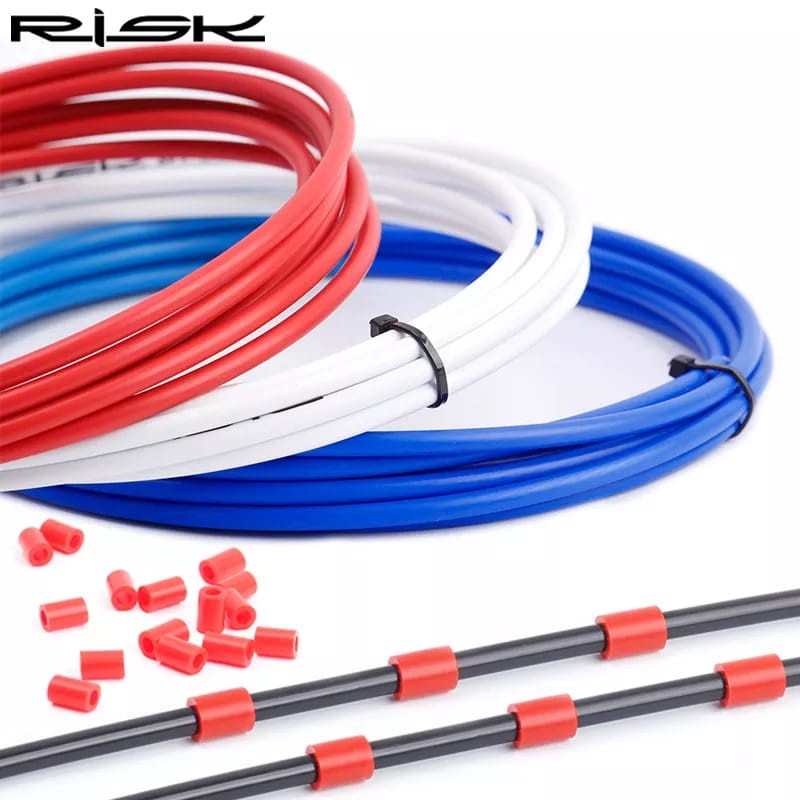 Foto Kabel Luar housing outer cable brake rem mekanik panjang 3M 3 meter diameter 5mm Risk bike sepeda MTB Seli RB