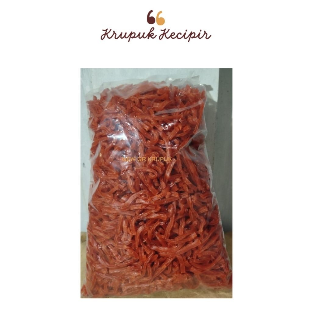 KRUPUK RINDU/KECIPIR MENTAH 1 BAL / 5 KG    BERKUALITAS