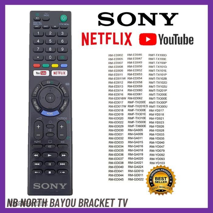 PROMO  REMOTE REMOT TV SONY BRAVIA REMOTE SONY SMART TV LED LCD ORIGINAL - SONY SMART TV