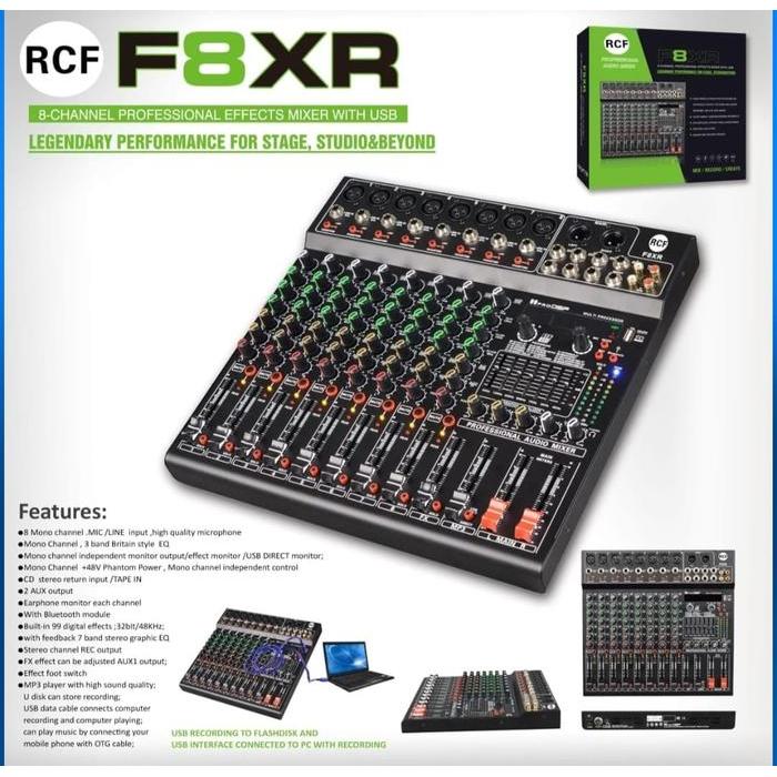 mixer audio Rcf F8XR 8 channel