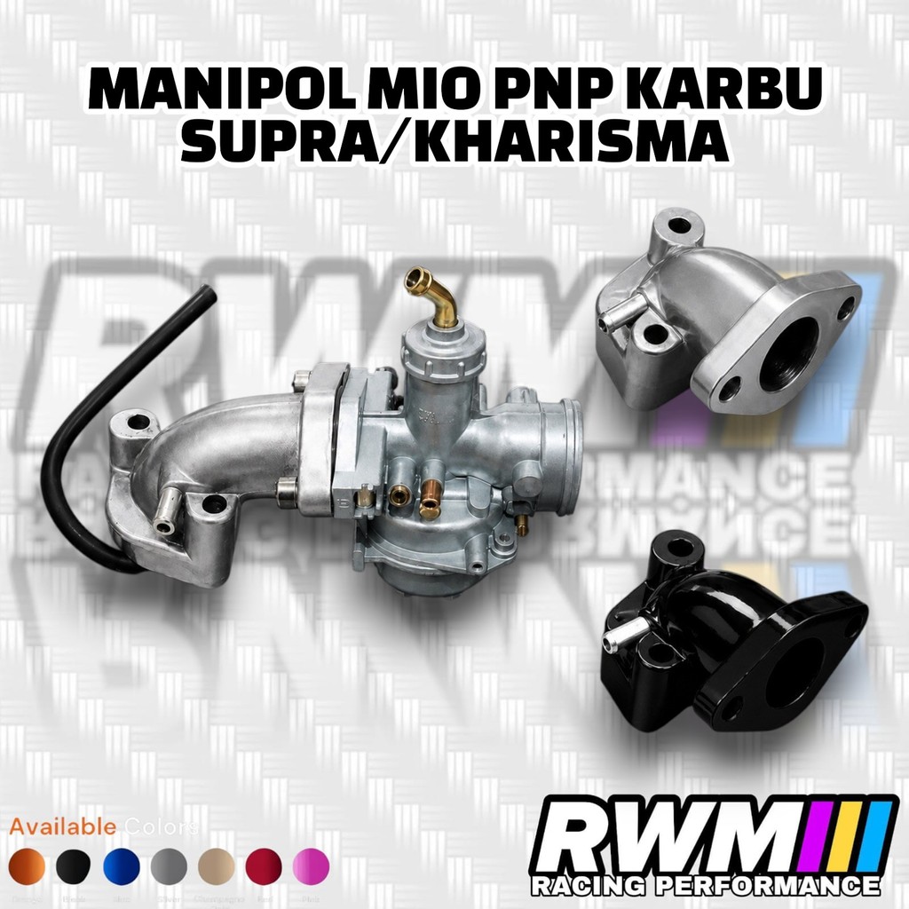 Intek Manipol Mio PNP Karbu Supra Kharisma Intake Manifold Karburator Mio PNP
