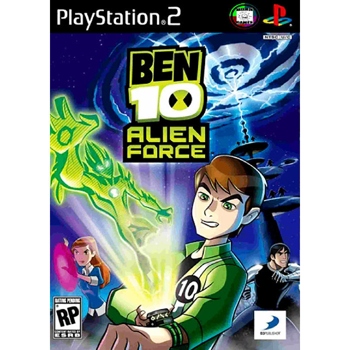DVD Game PS2 - Ben 10 Alien Force