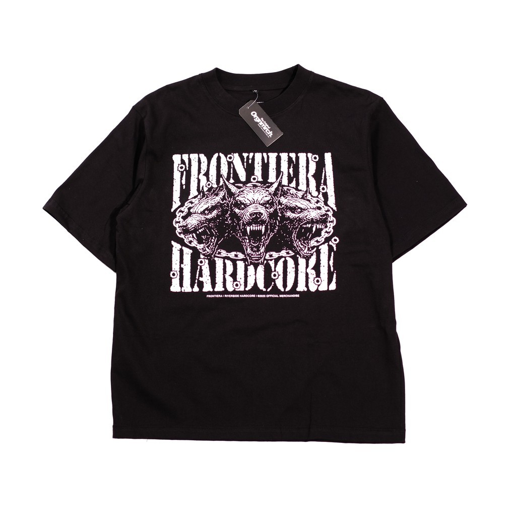 FRONTIERA - HARDER - TSHIRT - BLACK