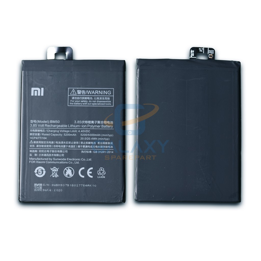 BATRE - BATERE - BATERAI XIAOMI MI MAX 2 / BM50 / BATRE XIAOMI MI MAX 2 / BM-50