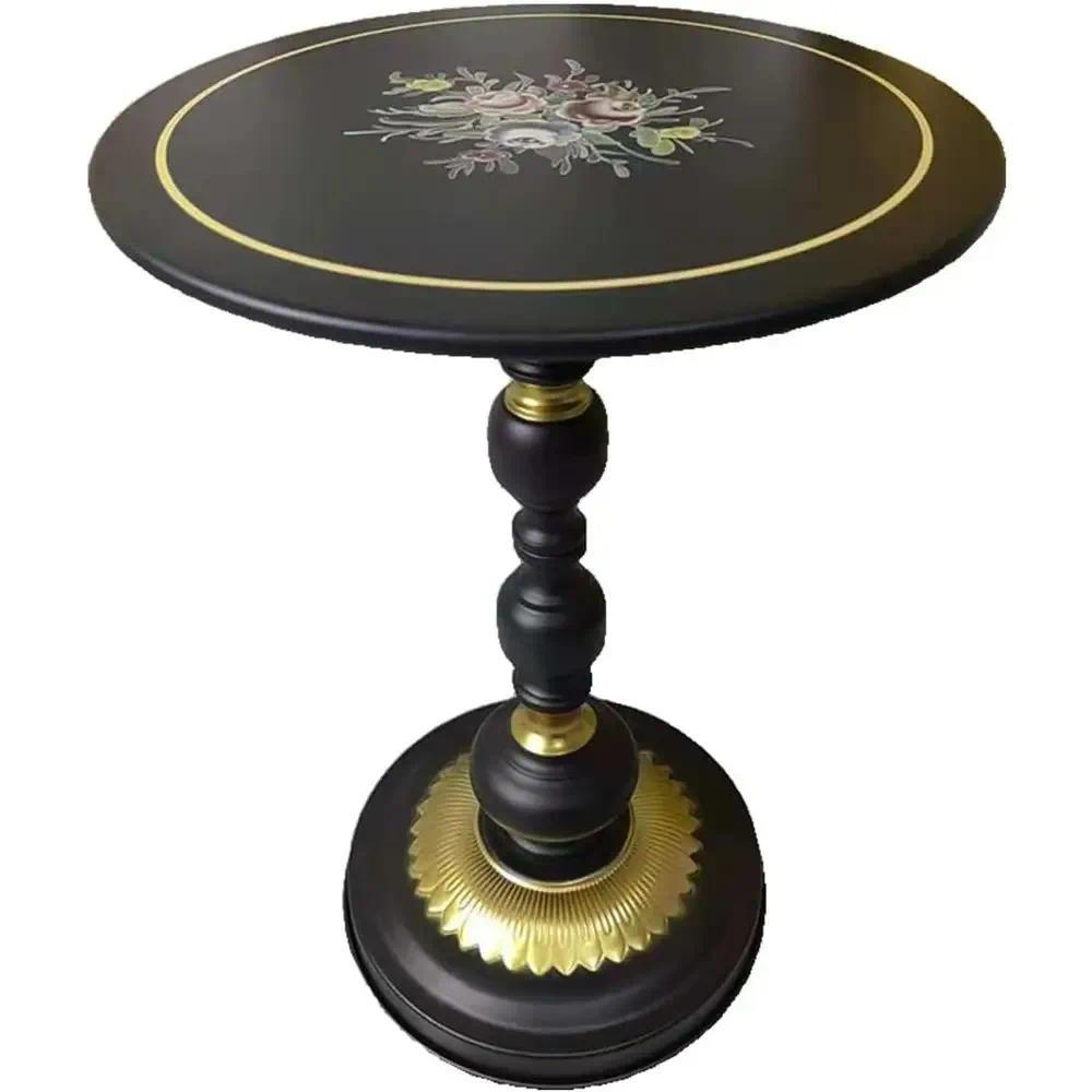 Small Round Side Table,Side Tables Living Room,Side Table or Couch,Bede Table,Accent Table,Round End