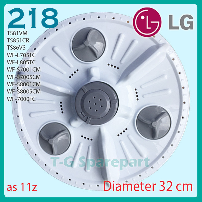 (Hottest) Pulsator mesin cuci LG WF-S7005CM WF-S8005CM WP-700N WF-L711TC WF-T6011PH WF-A791TC WF-L65