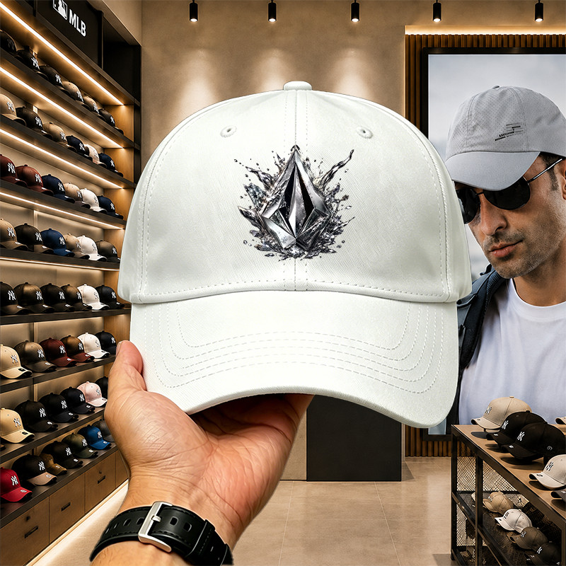 Topi Volcom Snapback Distro Original Pria Wanita Unisex Bahan Cotton Tebal Print Motif Keren Topi Ca