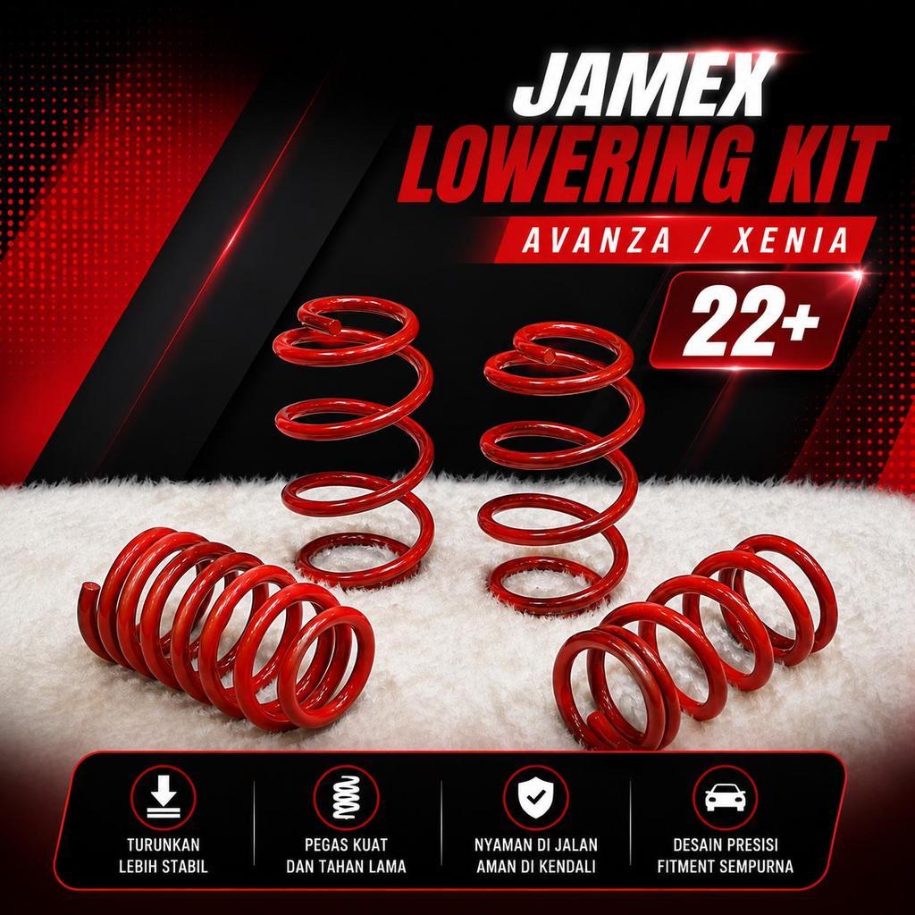 Jamex Per Keong Ceper / Lowering Kit Toyota AVANZA VELOZ (2022+)
