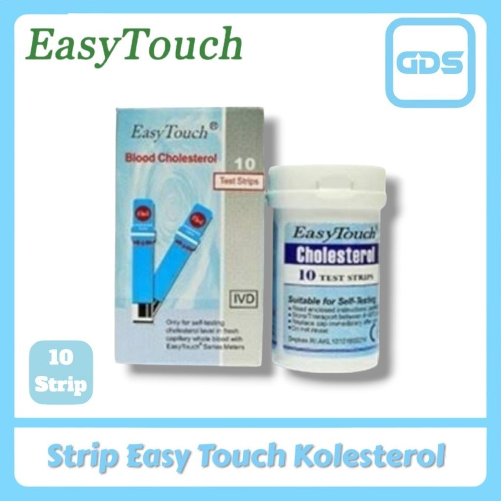 Strip Easy Touch Kolesterol Isi Ulang Easy Touch Kolesterol  ET Kolesterol