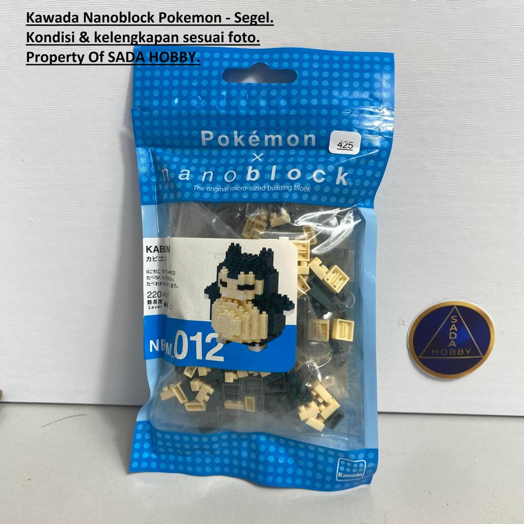 Nanoblock Pokemon Series Snorlax Fullset