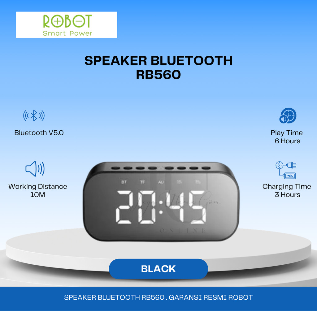 ROBOT Bluetooth RB650 Speaker With LED