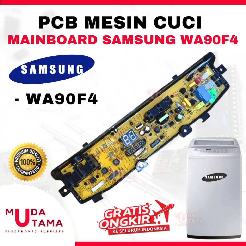 Modul PCB Mesin Cuci SAMSUNG WA90F4 DIAMOND DRUM - Mainboard Mesin Cuci Samsung WA90F4 - Mainboard S