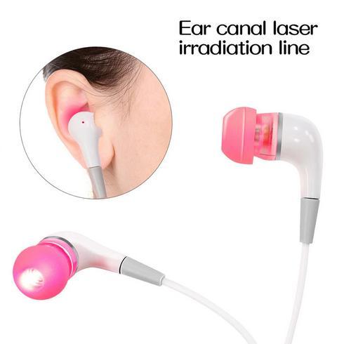 Laser Terapi Kesehatan 650nm Laser Therapy Point Alat Terapi Telinga Tinnitus Aksesoris Terapi Laser