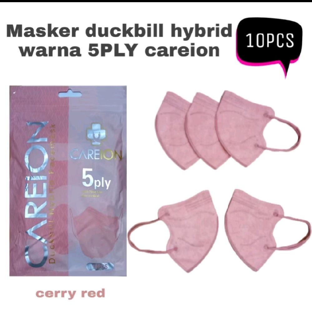 Careion Masker Duckbill Hybrid 5PLY 1pak isi 10PCS