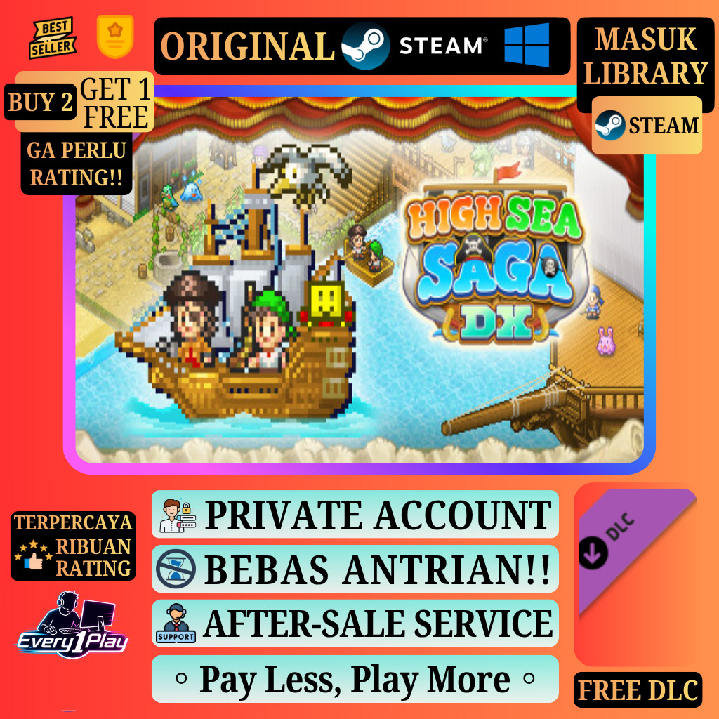 High Sea Saga DX Game Steam - Games PC Laptop Windows