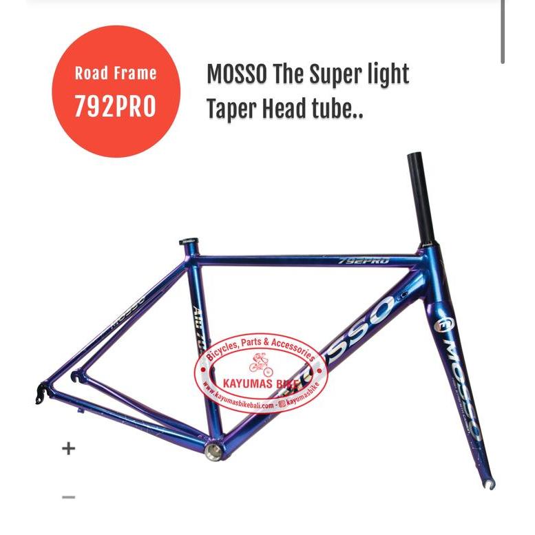 FRAME 700 ROAD BIKE MOSSO 792 PRO CHAMELEON SUPER LIGHT RINGAN - Chameleon 50