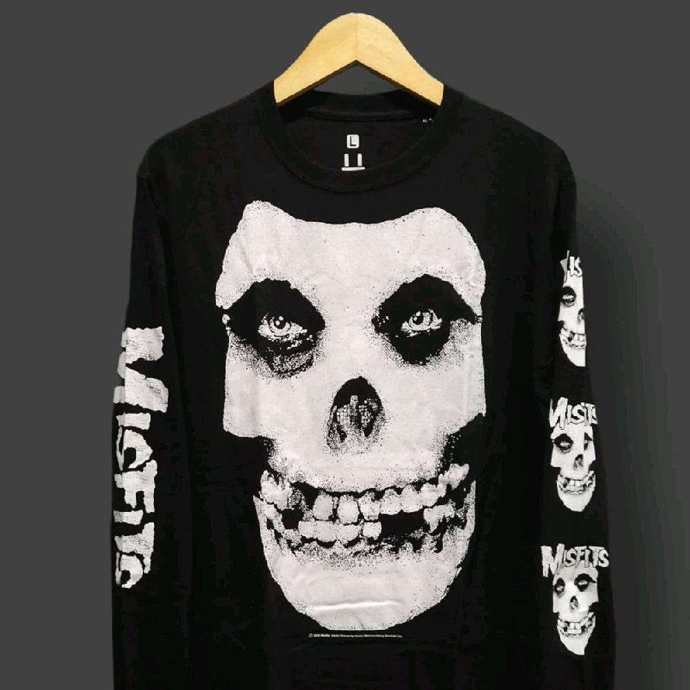 Official Longsleeve MISFITS - SKULL