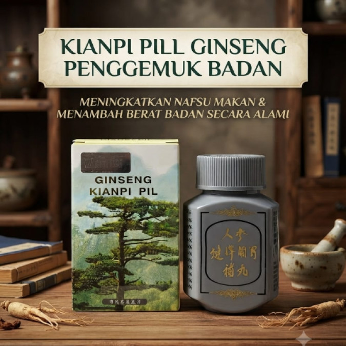 KIANPI WISDOM ORIGINAL (ORIGINAL KIANPI) ( VELLA KIANPI ) GINGSENG KIANPI PILL Kianpi Kapsuma Ginsen
